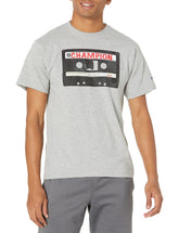 Champion Men's T-Shirt, Men's Crewneck Cotton Tee, Men's Mid-Weight T-Shirt